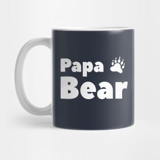 Funny Papa Bear Father T-Shirt Mug